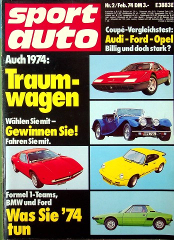 Deckblatt Sport Auto (02/1974)